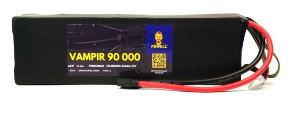 Акумуляторна батарея для БПЛА Vampire 6S 90000 mAh Solid State 4.35V